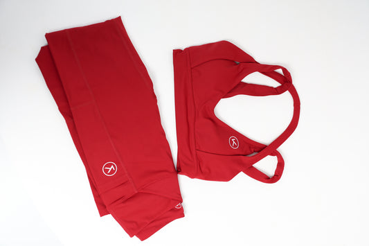 Merlot Cross-Waist Set